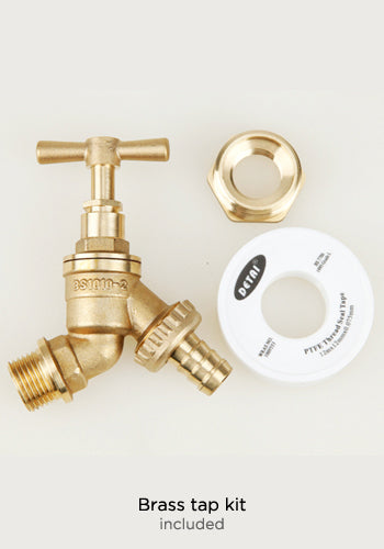 2 x 1500L Water Butt Twin Solo Pack - Millstone